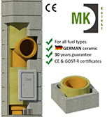 MK KOLEKT chimney system without vent.
